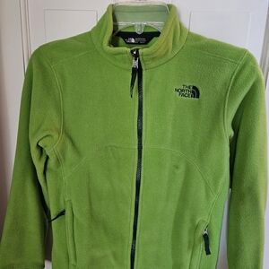 The North Face Vibrant Green Fleece Jacket